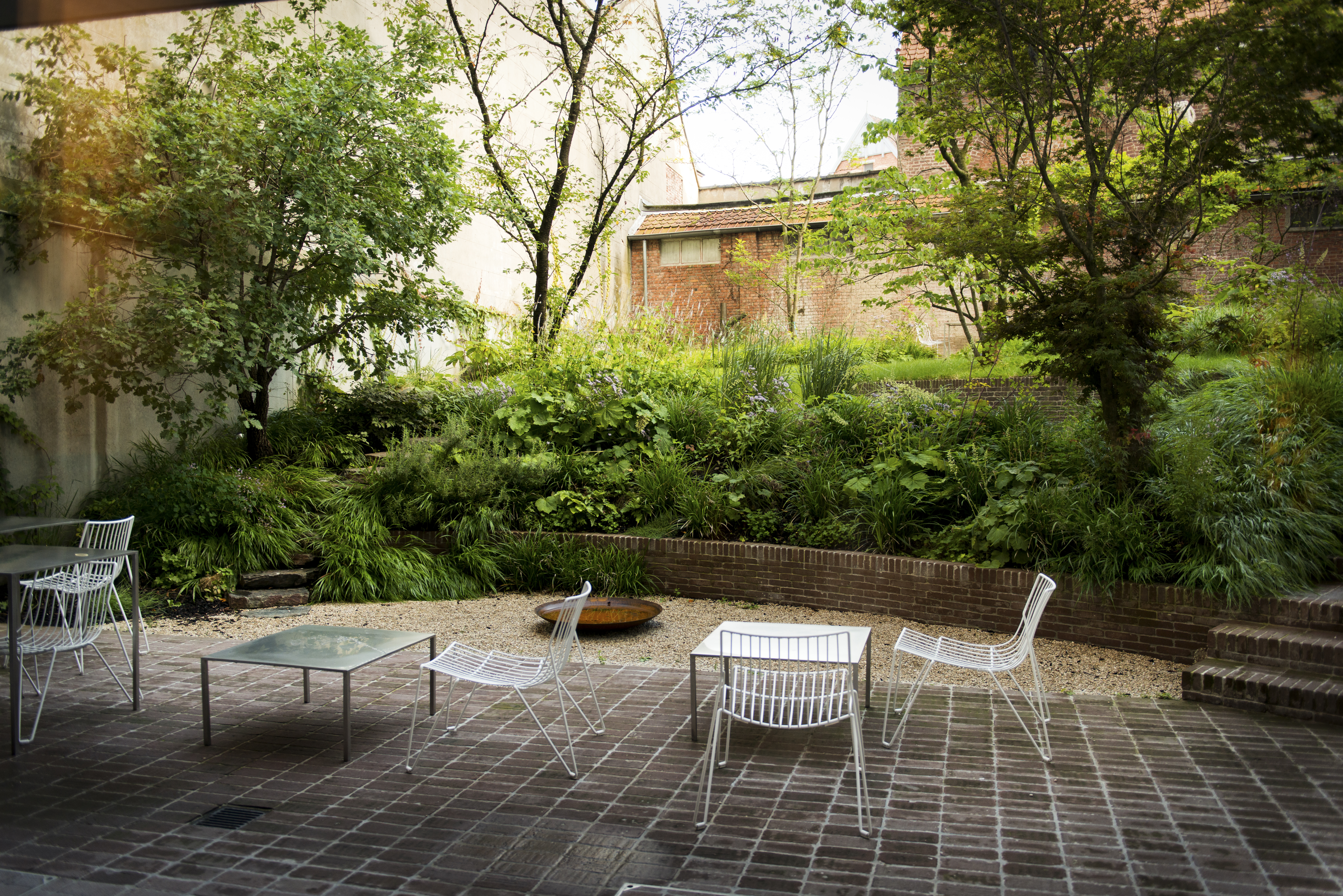 Oase van groen en duurzame verharding in de Gentse binnenstad